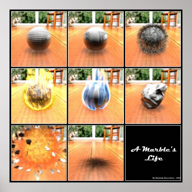 Marble's Life Poster (Framsidan)