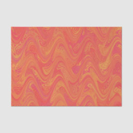 Marbling Orange Rosa Red Mönster