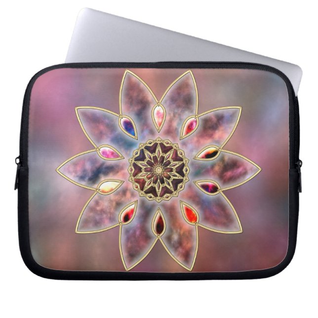 Marbloed Galaxies Laptop sleeve (Framsidan)