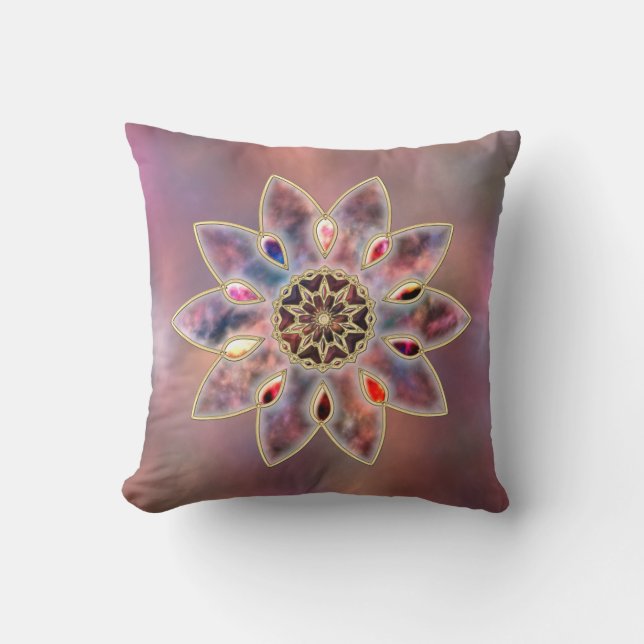 Marbloed Galaxies Pillow Kudde (Framsida)