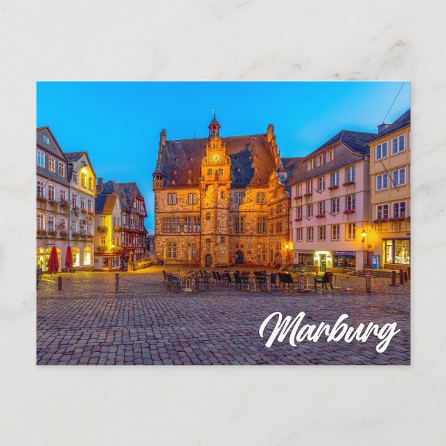 Marburg, Tyskland Vykort (Framsida)