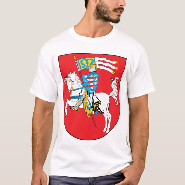 Marburg vapensköldT-tröja Tee Shirt (Framsida)