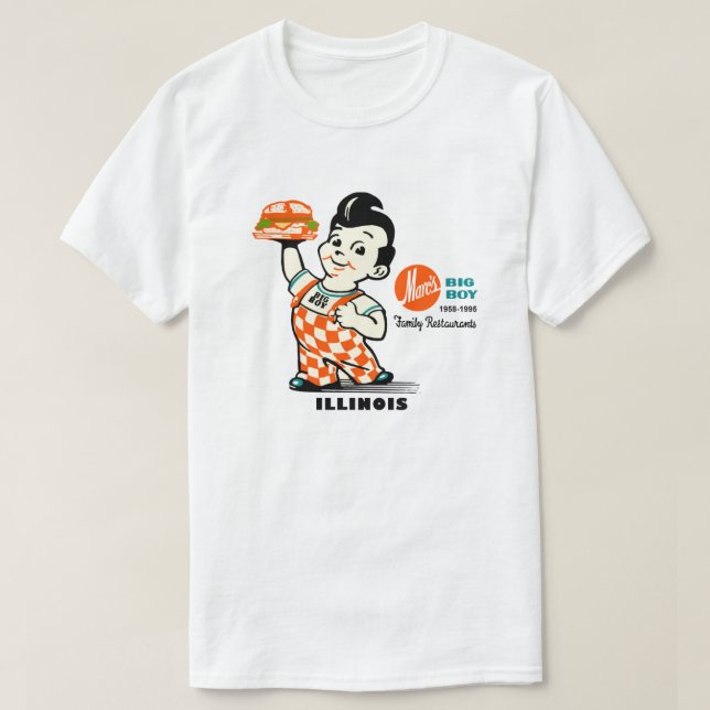 Marc Big Boy Restaurants of Illinois T Shirt (Design framsida)