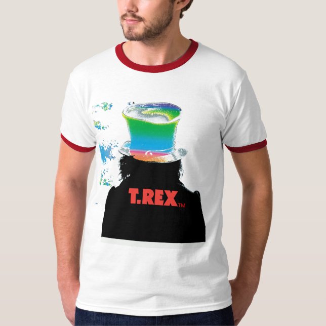 Marc Bolan™ och T.Rex™-RingerT-tröja T Shirt (Framsida)
