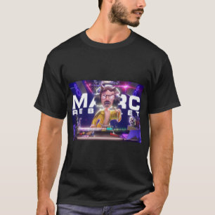 Marc rebillet-musikskapare för elektronisk dansmus t shirt