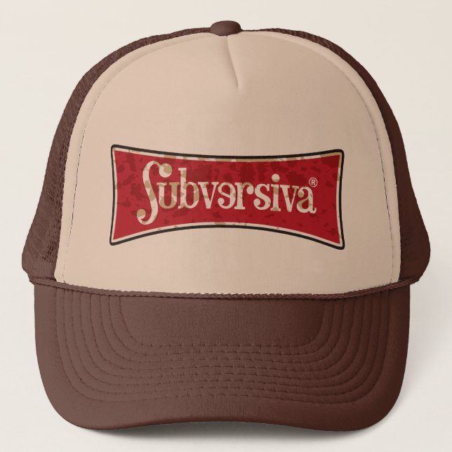 marca-subversiva-manchado-01 truckerkeps (Framsida)