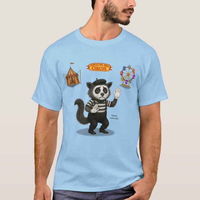 Marcel, civett mimare t shirt (Framsida)