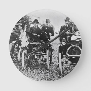 Marcel (d.1903) och Louis (1877-1944) Renault driv Rund Klocka