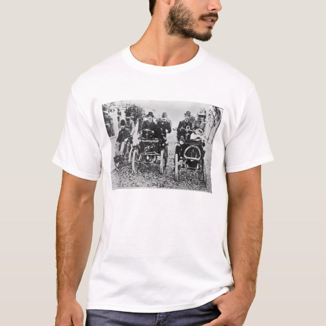 Marcel (d.1903) och Louis (1877-1944) Renault driv Tee Shirt (Framsida)