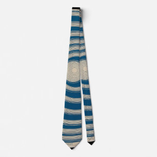 Marcel Duchamp Rotorelief BLUE Tie Slips