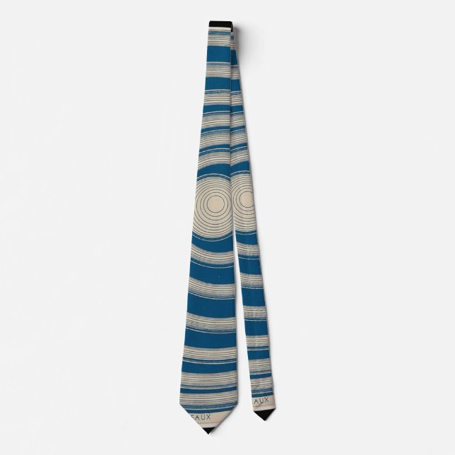 Marcel Duchamp Rotorelief BLUE Tie Slips (Framsida)
