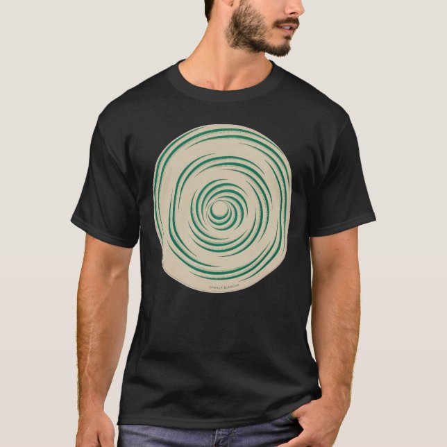 Marcel Duchamp Rotorelief GRÖNT T-Shirt (Framsida)