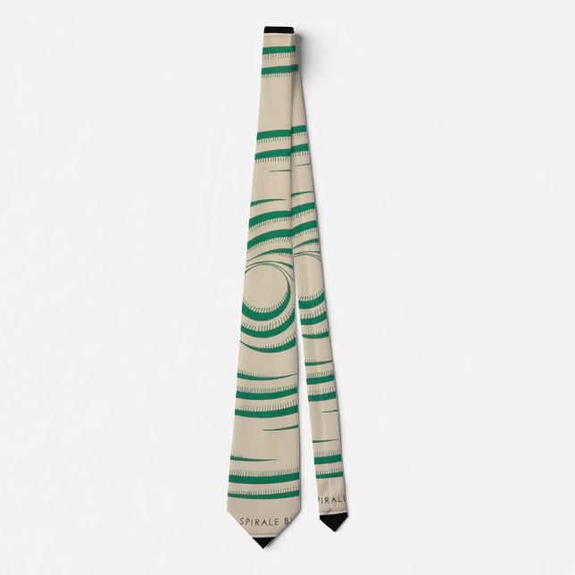 Marcel Duchamp Rotorelief GRÖNT Tie Slips (Framsida)