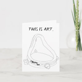 Marcel Duchamp's Fontän R.Mutt 1917 Inbjudan