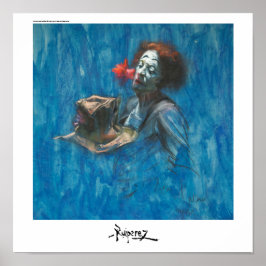 "Marcel Marceau", av Ruiperez Poster