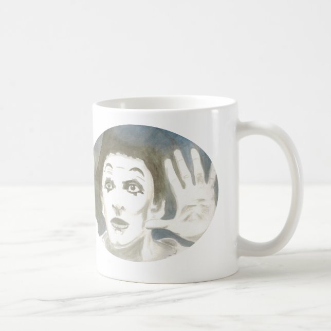 Marcel Marceau behöver ingen ord Kaffemugg (Höger)