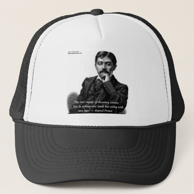 Marcel Proust & Berömd-offert Keps (Framsida)
