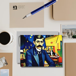 Marcel Proust i Arles - fantasi Helg Vykort