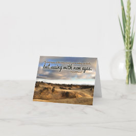 Marcel Proust inspirationsoffert "New ögon" Tack Kort