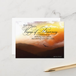 Marcel Proust inspirationsoffert "New ögon" Vykort