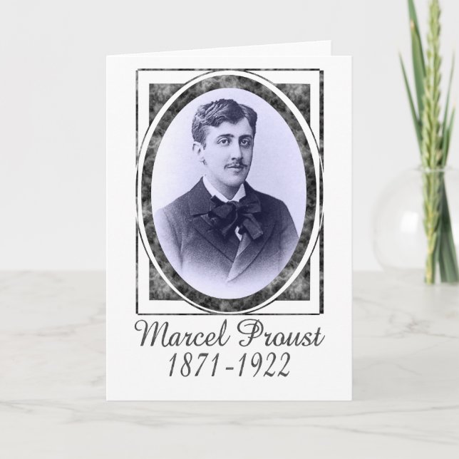 Marcel Proust Kort (Framsida)