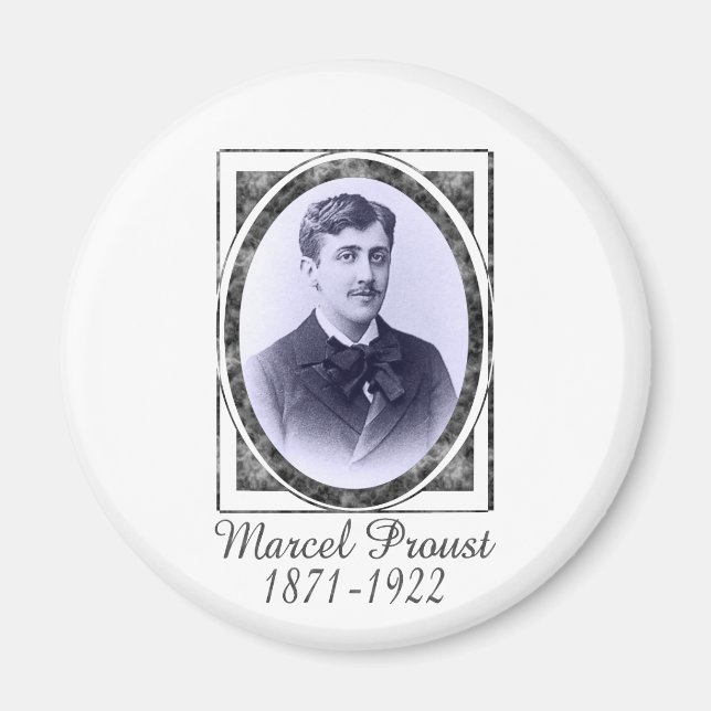 Marcel Proust Magnet (Framsidan)