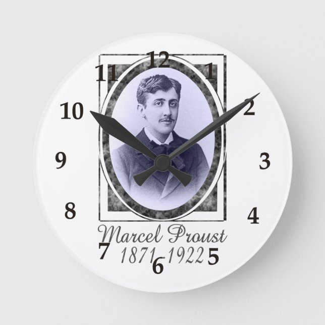 Marcel Proust Rund Klocka (Framsida)