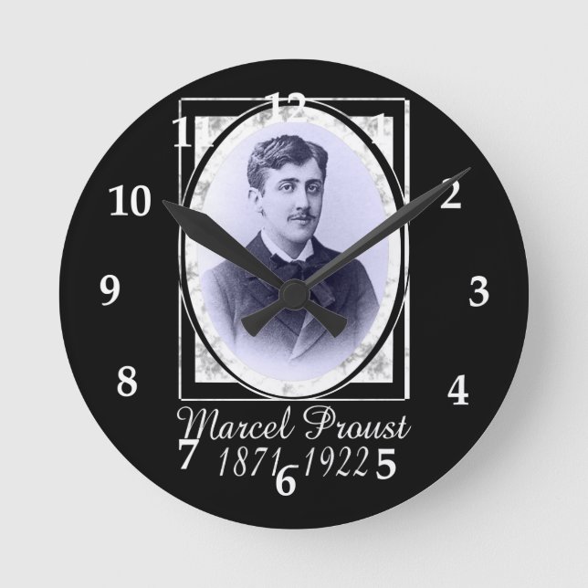 Marcel Proust Rund Klocka (Framsida)