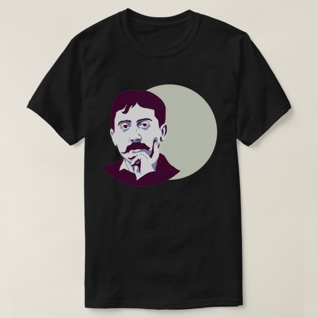Marcel Proust T Shirt (Design framsida)