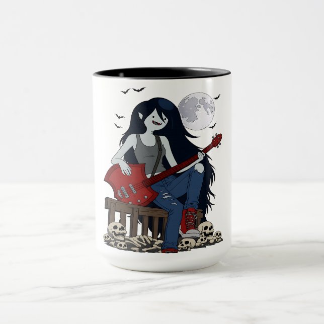 Marceline Adventure Time Vampire Queen Gothic Bas Mugg (Center)