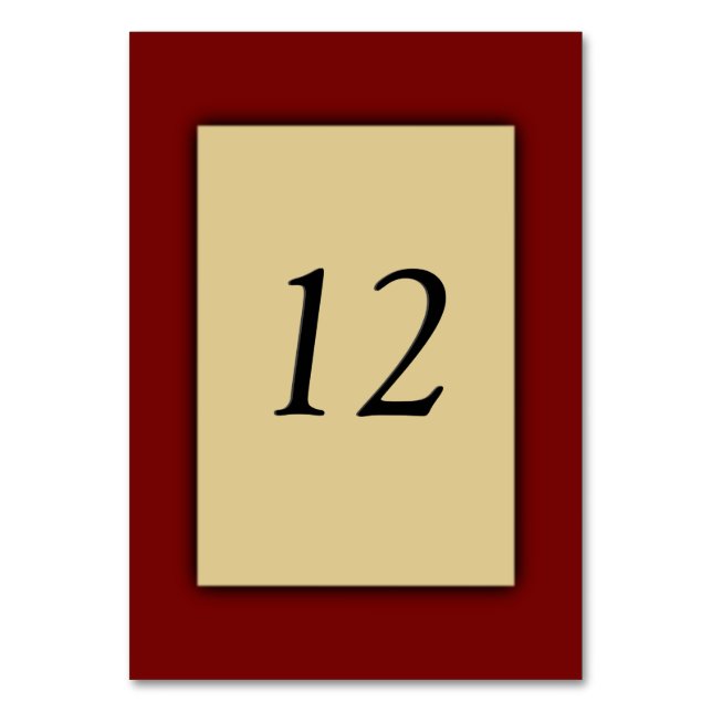 Marcella Bordskort Bordskort (Framsidan)