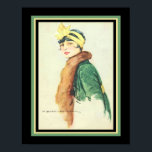 Marcello Dudovich 1920s Art Deco Flapper Print Poster<br><div class="desc">1920-talet Art Deco-utskrift av Marcello Dudovich 11x14,  som visas i andra storlekar.</div>