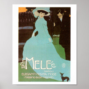 MARCELLO DUDOVICH VINTAGE AFFISCH 1910