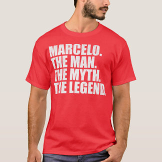 Marcelo Marcelo Namn Marcelo gav namn T Shirt