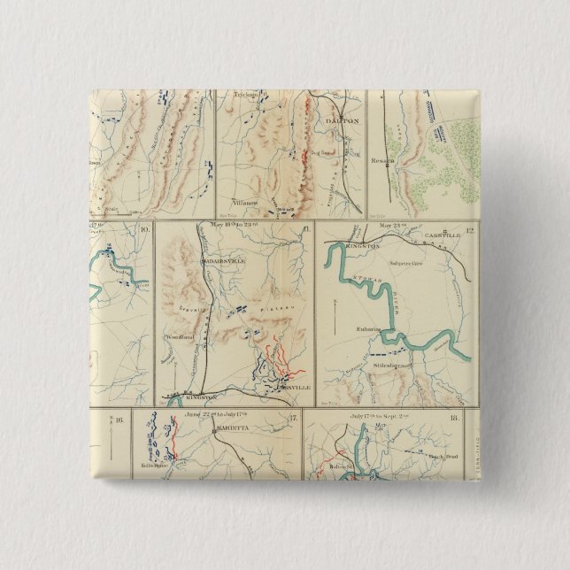 March Atlanta-Savannah Knapp (Framsida)