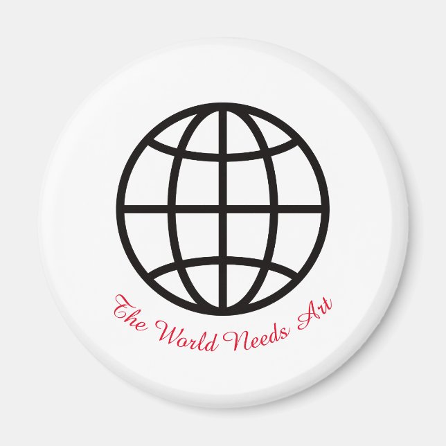 March is Youth Art Month, The World Needs Art Magnet (Framsidan)