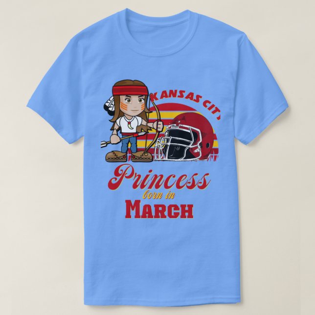 March Kansas City Tailgating Kansas City Chiefs K T Shirt (Design framsida)