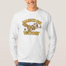 March On to Victory Retro Fotboll T-Shirt