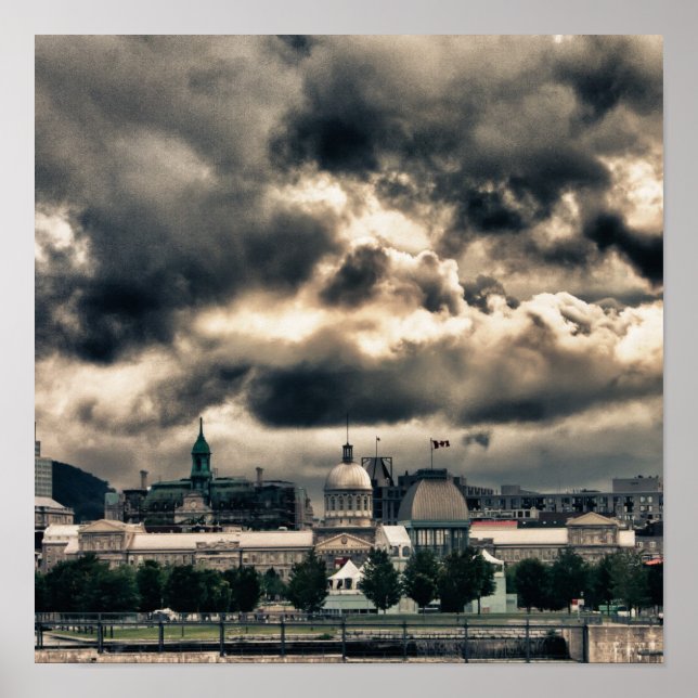 Marche Bonsecours/Bonsecours Market Poster (Framsidan)