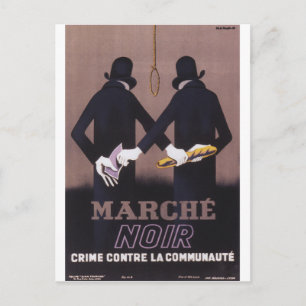 Marche Propaganda Poster Vykort