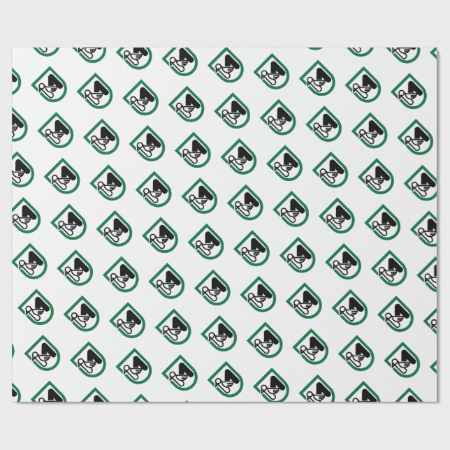 Marcheflagga (italienska regionen) presentpapper (Platt)