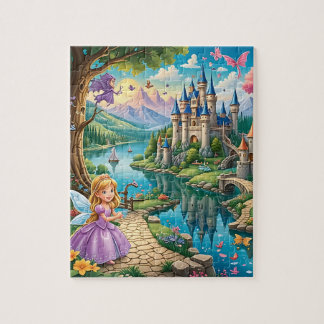 Märchen Puzzle, 20,3 cm x 25,4 cm, 110 Teile Pussel