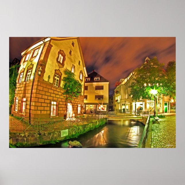 Märchenstadt Freiburg Poster (Framsidan)