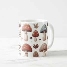 Marcherande Svamp Kaffemugg