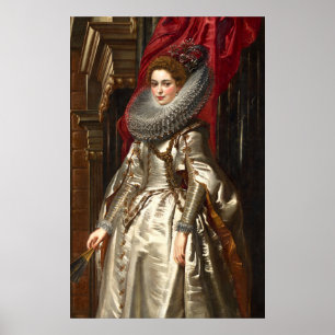 Marchesa Brigida Spinola Doria - Rubens Fine Art Poster