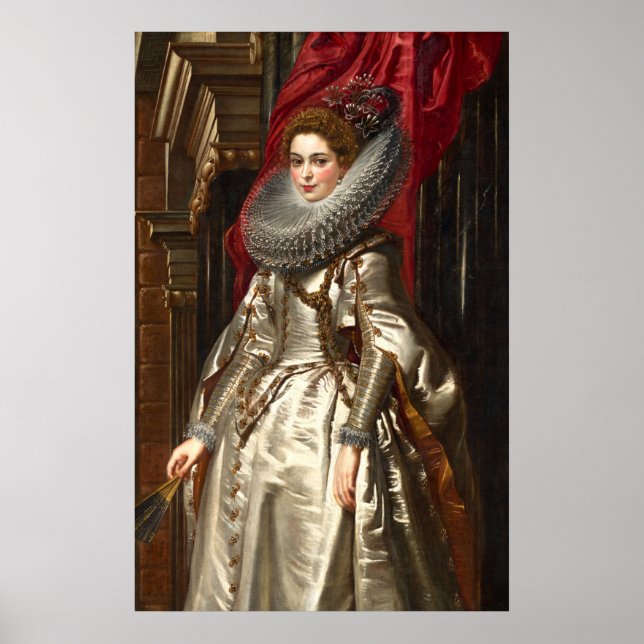 Marchesa Brigida Spinola Doria - Rubens Fine Art Poster (Framsidan)