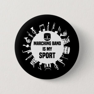Marching Band är min sport Knapp