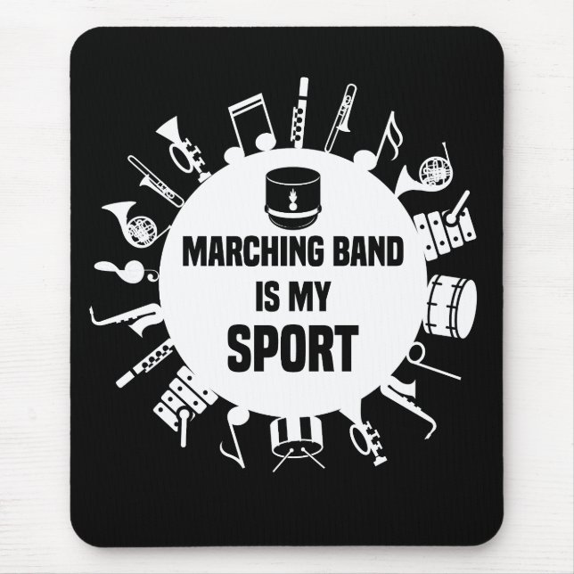 Marching Band är min sport Musmatta (Framsidan)