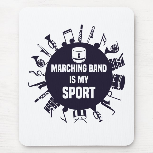 Marching Band är min sport Musmatta (Framsidan)