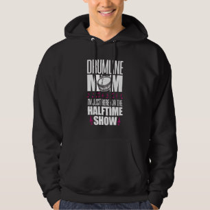Marching Band Drum Corps Drumline Mamma här för Hoodie
